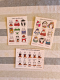 Pack print A6 Malaga and Andalusian cats