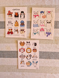 Pack 3 print gatos
