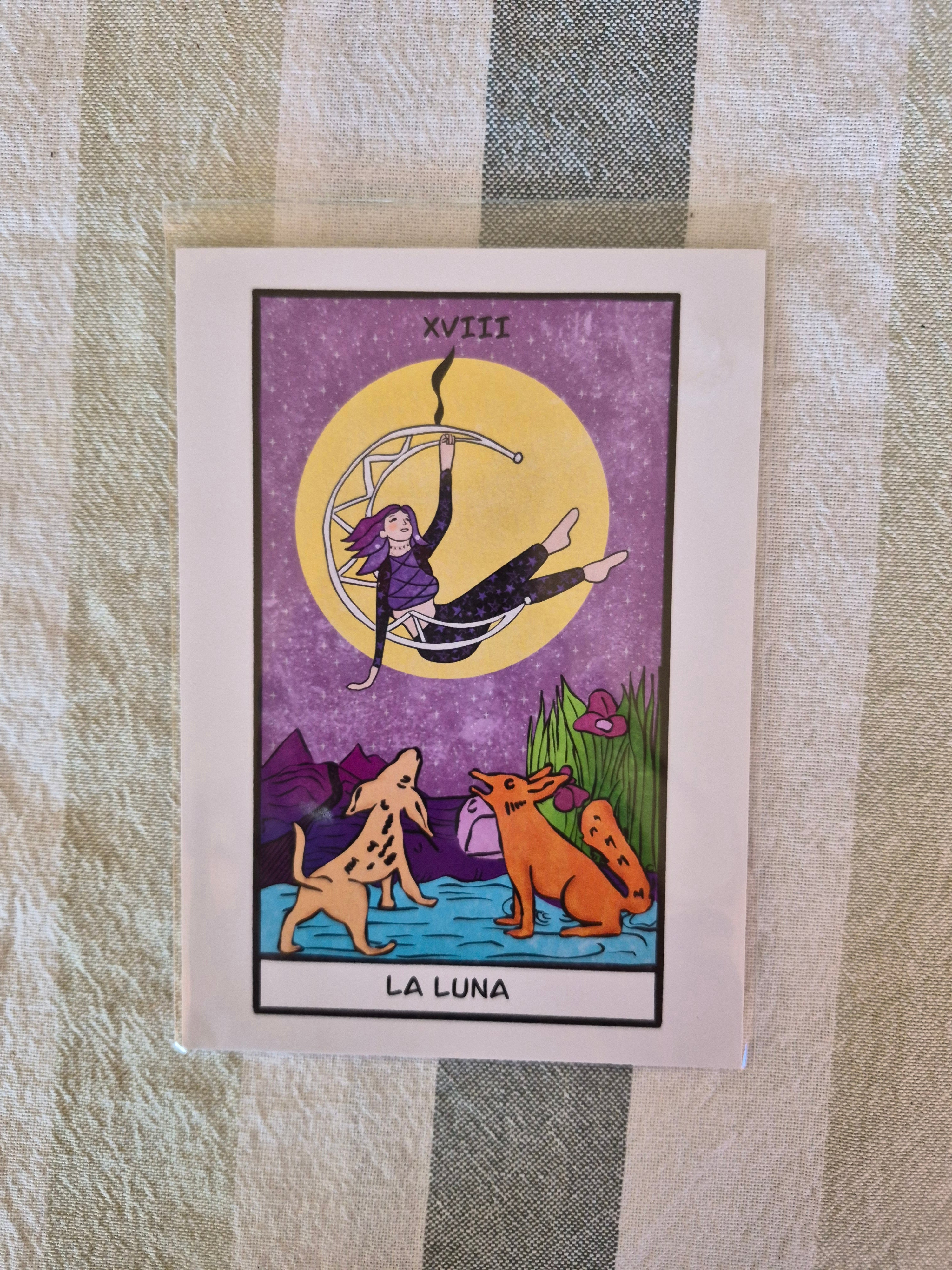 Print La Luna Carta de tarot - Atelier Arnau
