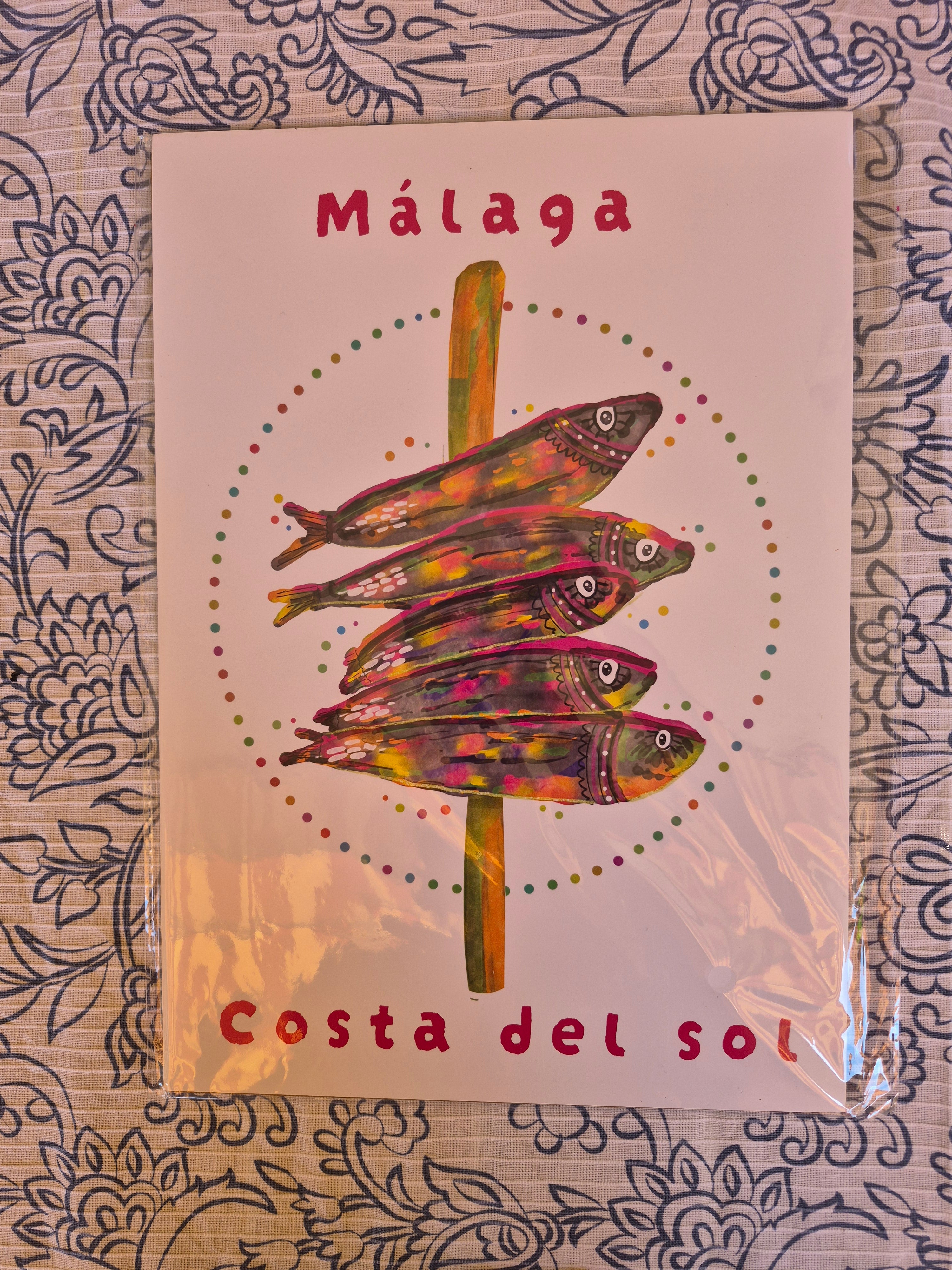 Print Málaga Espeto - Atelier Arnau