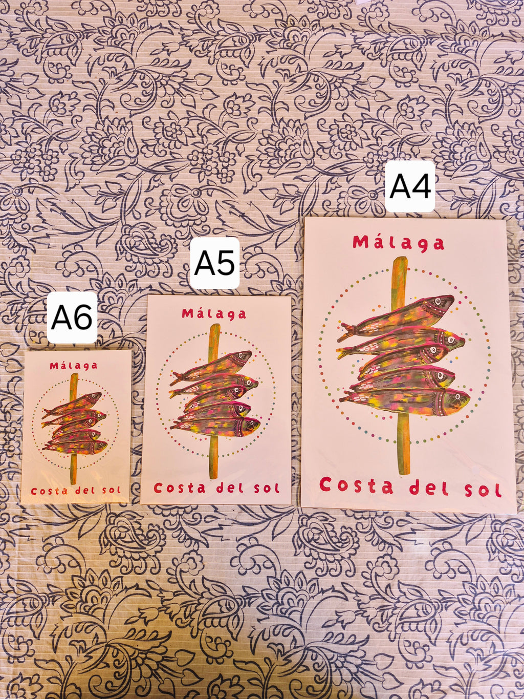 Print Málaga Espeto - Atelier Arnau