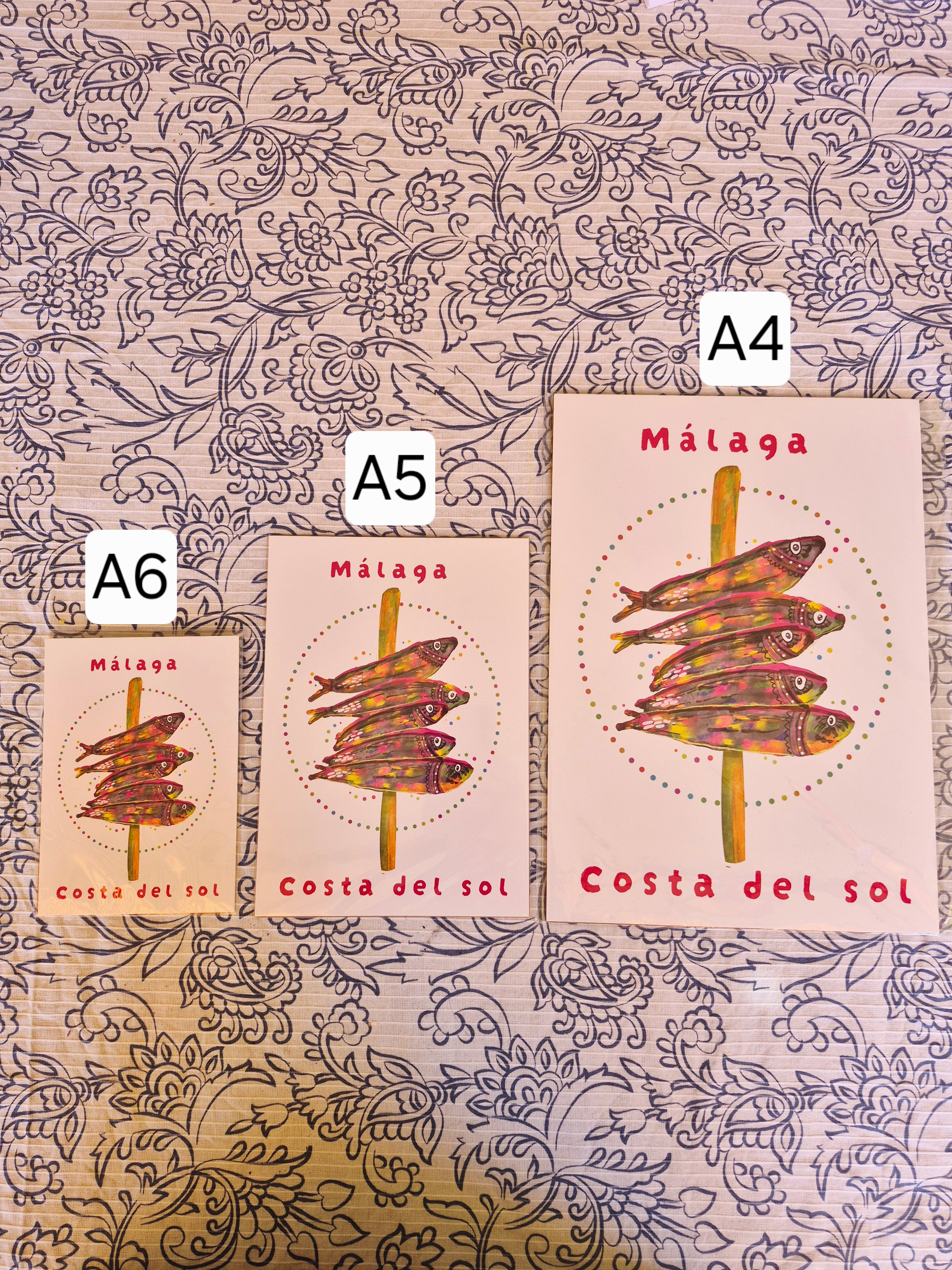 Print Málaga Espeto - Atelier Arnau