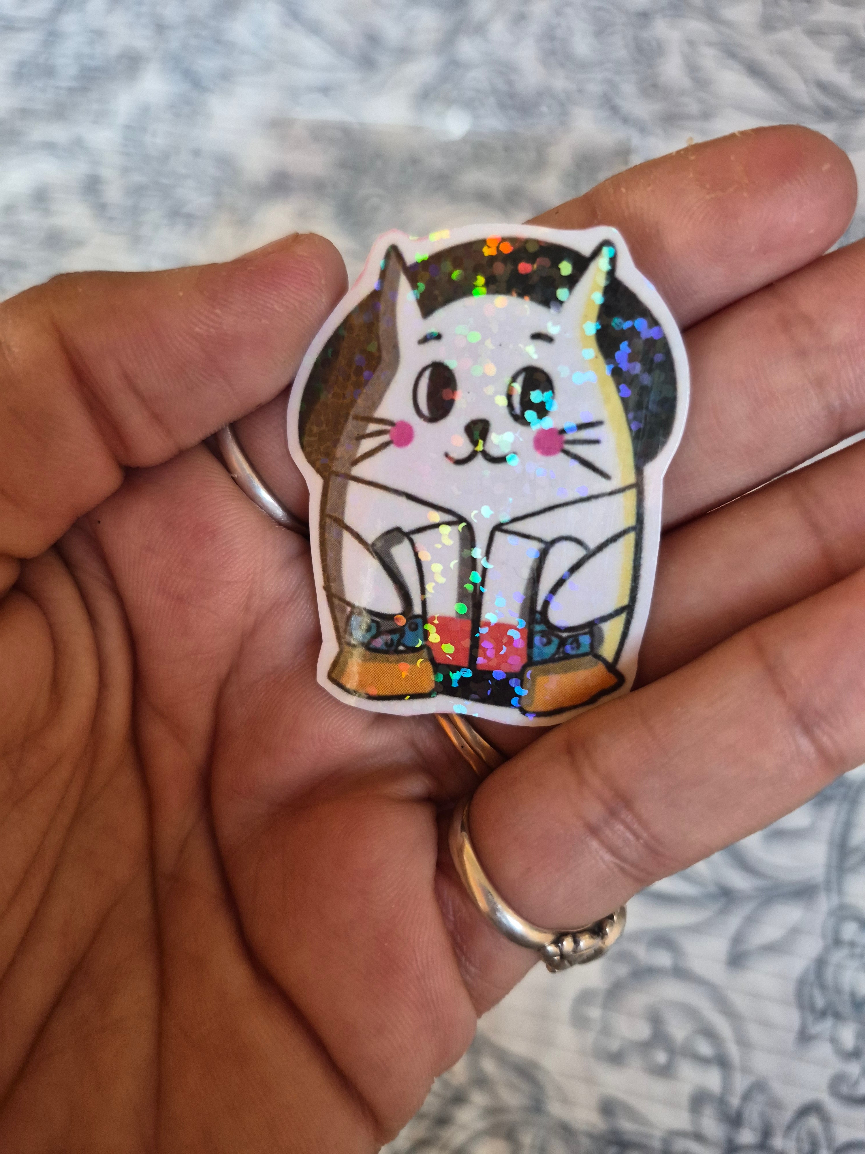 Pegatinas variadas holográficas