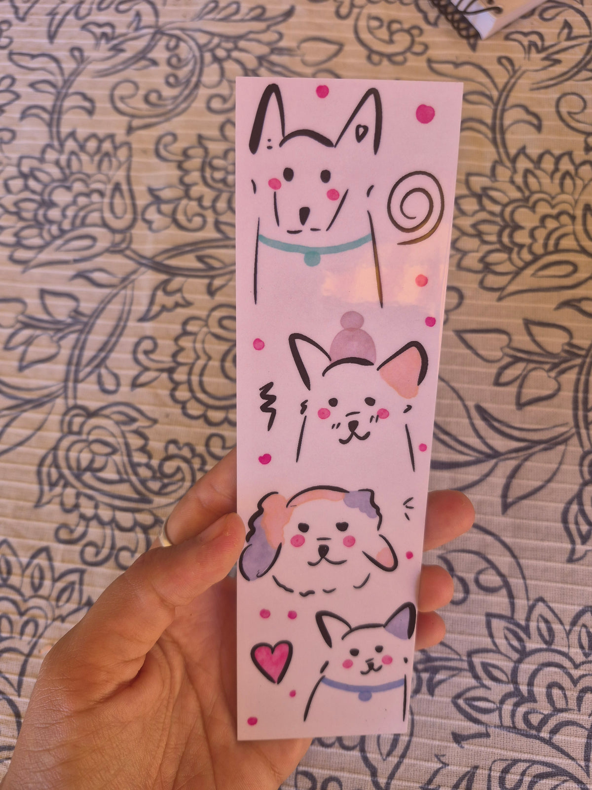 Laminated bookmark