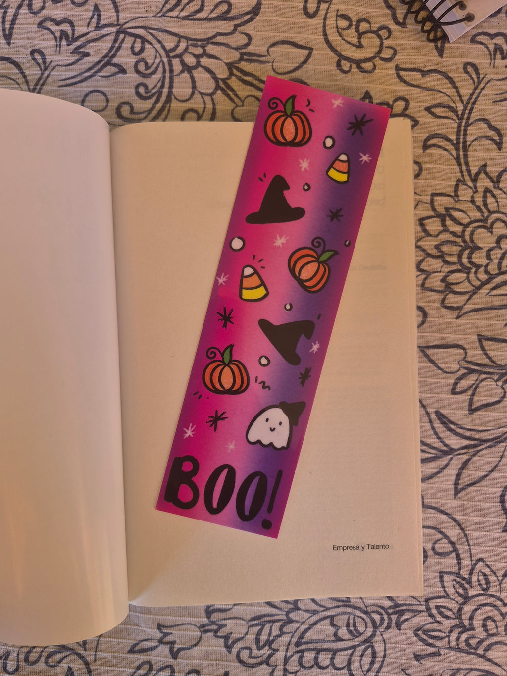 Laminated bookmark