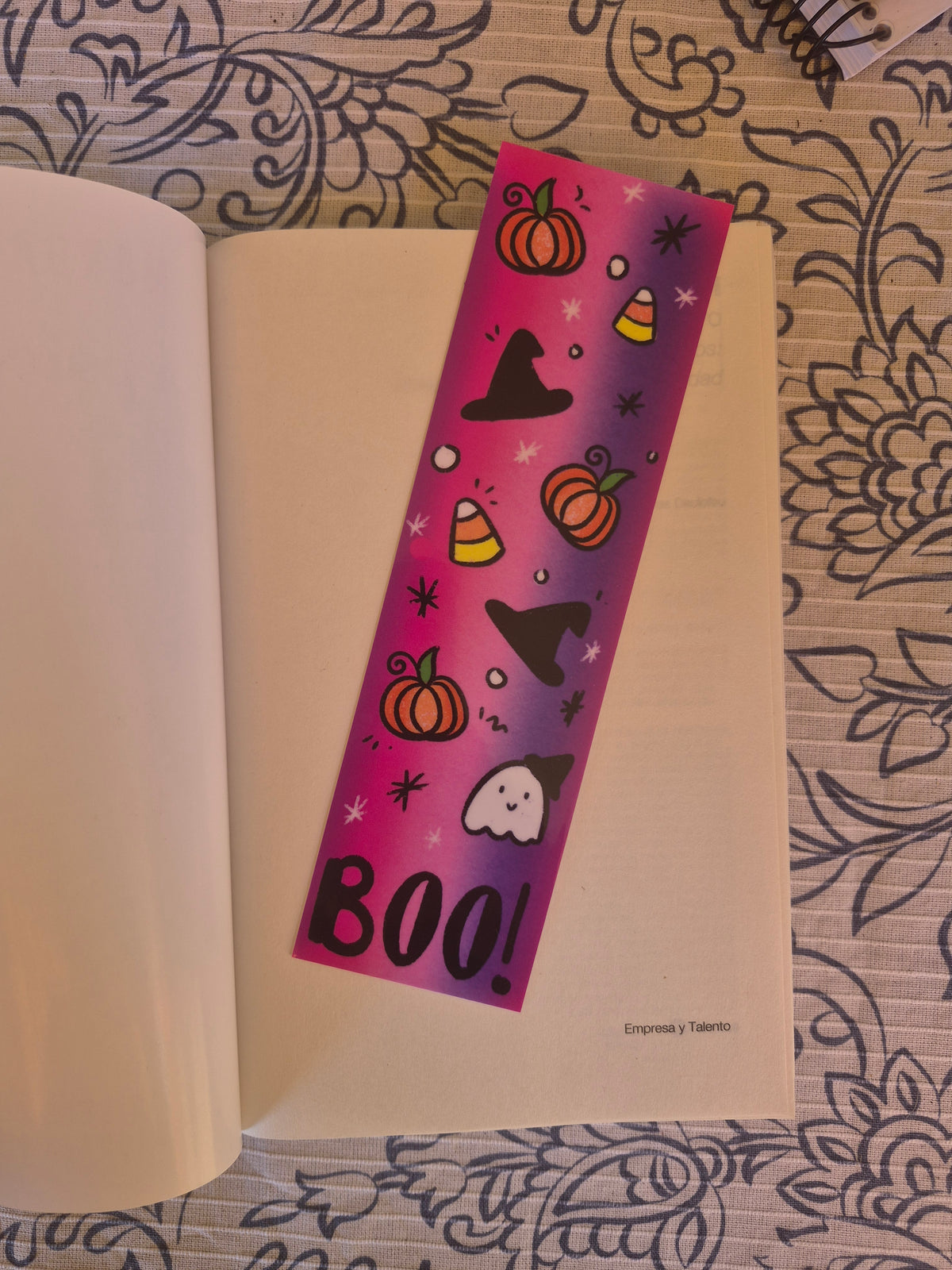 Laminated bookmark
