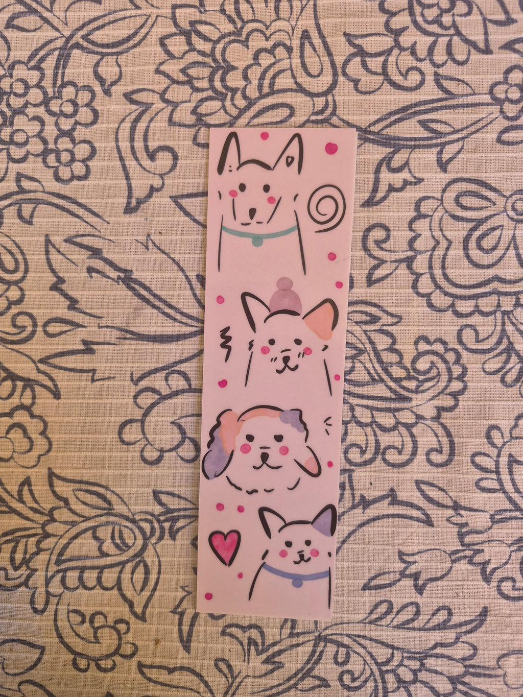 Laminated bookmark