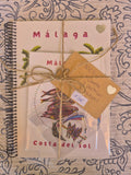 Pack libreta Gato espetero + 2 postales A6 + pegatinas