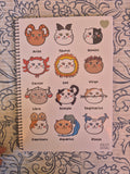 Libreta gatos horóscopo