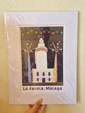 Lámina La Farola con Paspartú