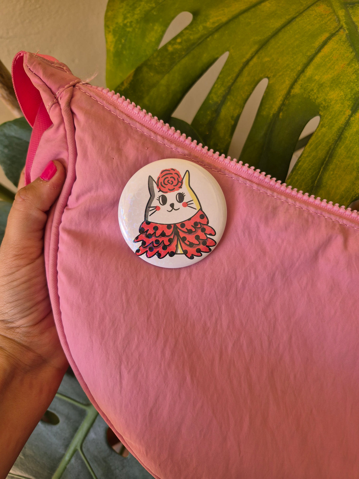 Chapas Gata Flamenca Kawaii | Atelier Arnau
