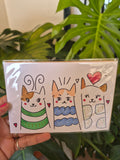 Lámina gatitos pintada a mano - Atelier Arnau