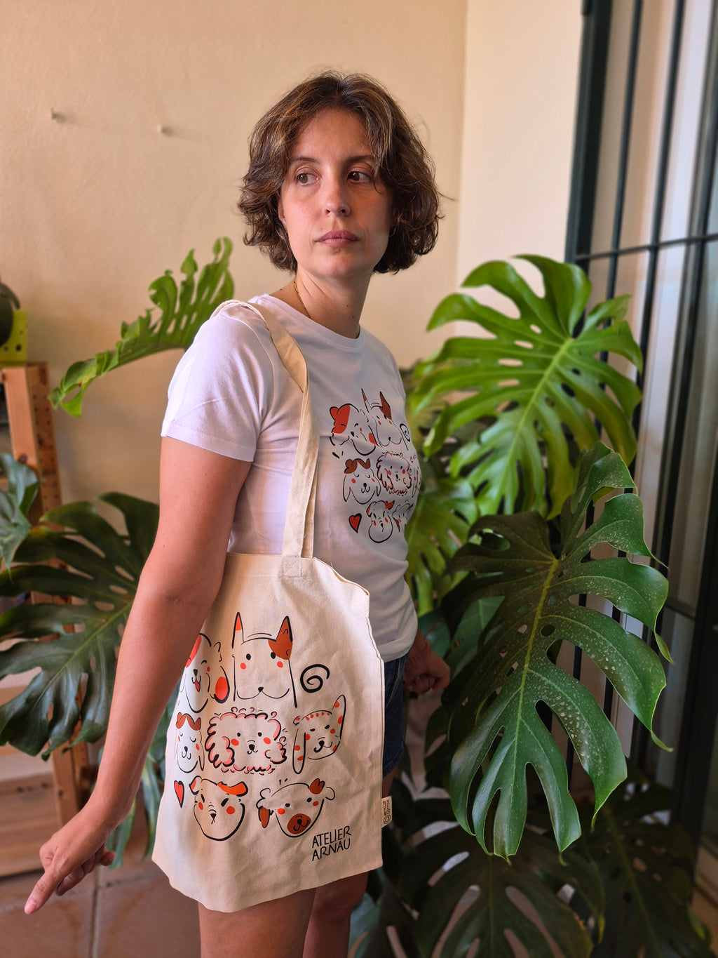Pack Perritos: Camiseta + Tote Bag