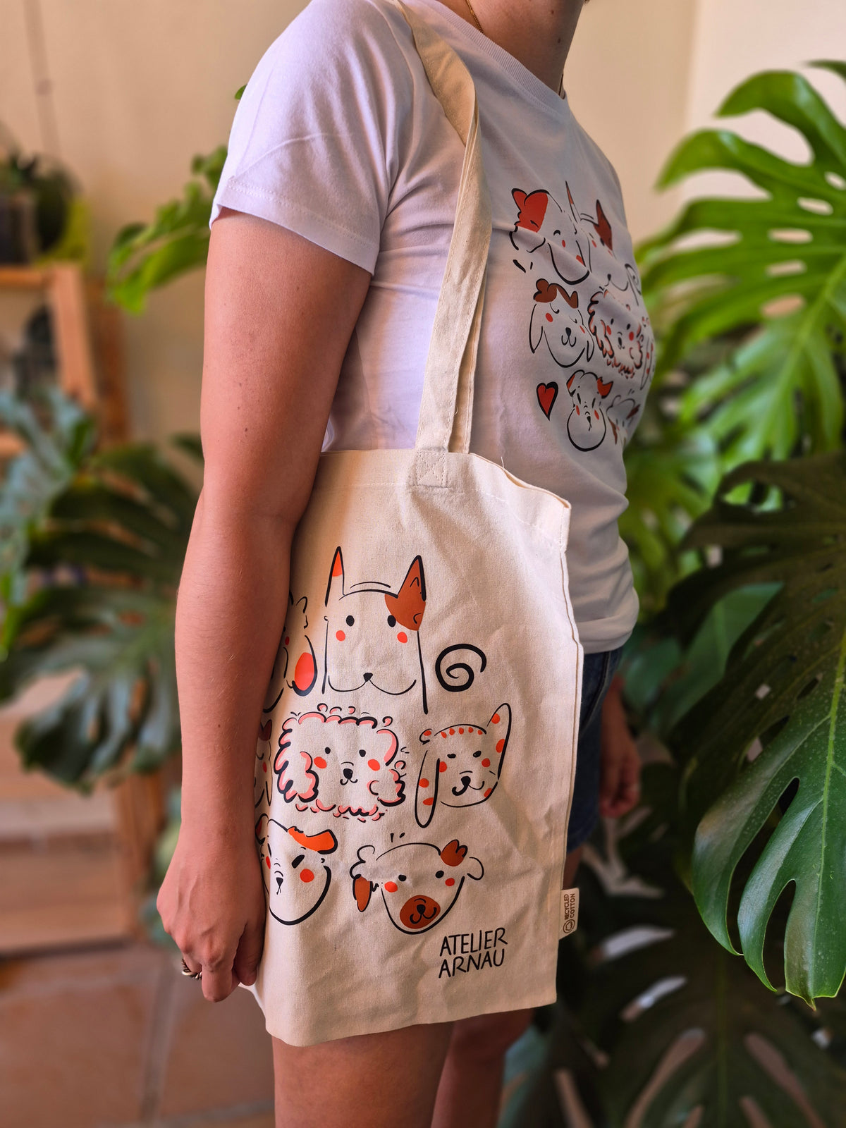 Pack Perritos: Camiseta + Tote Bag