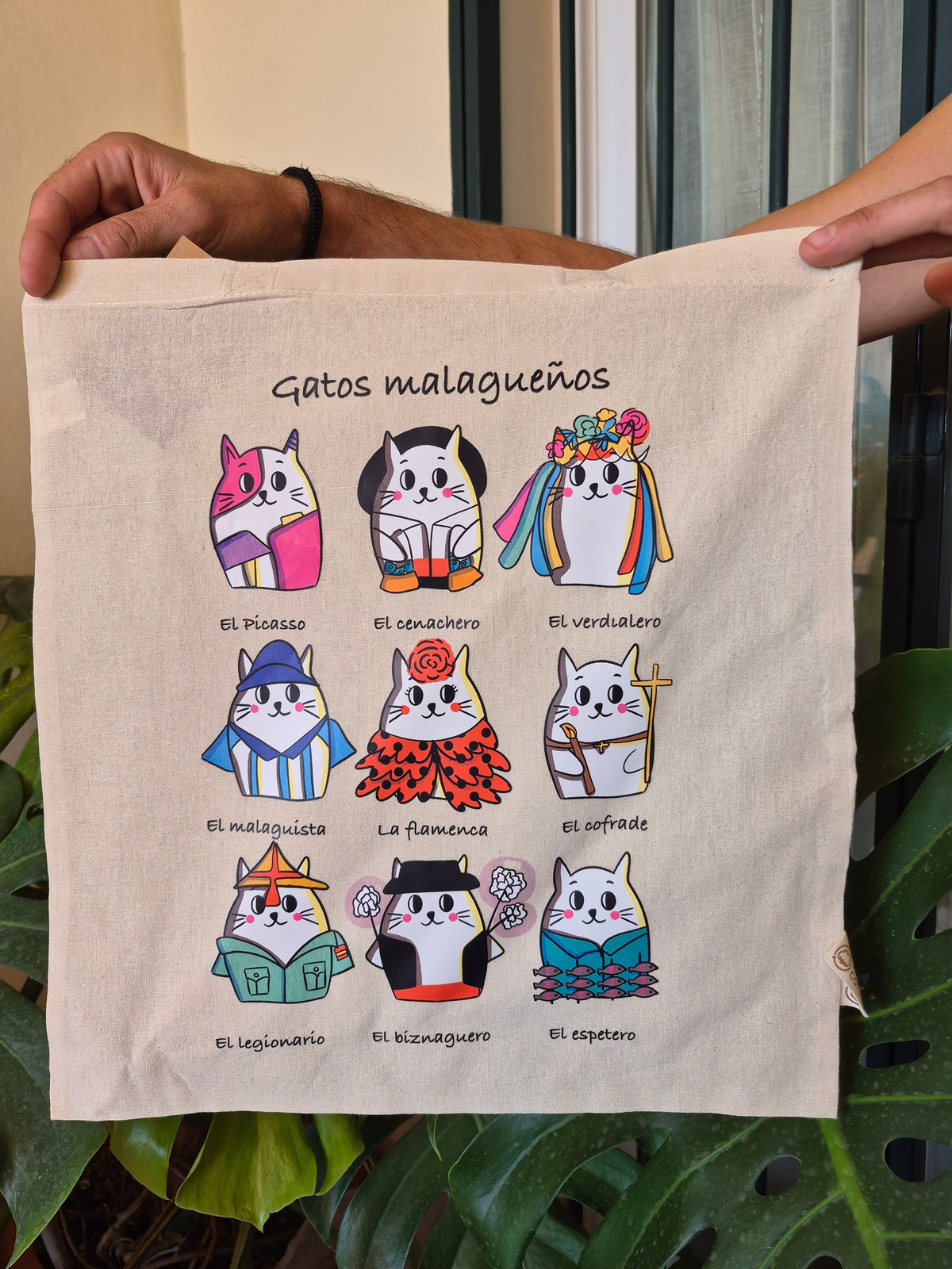 Tote Bag Gatos Malagueños