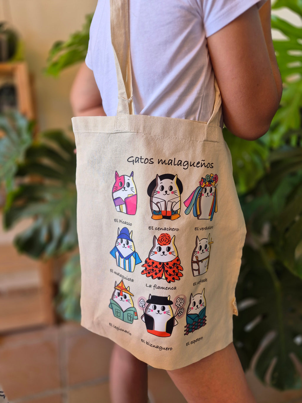 Tote Bag Gatos Malagueños