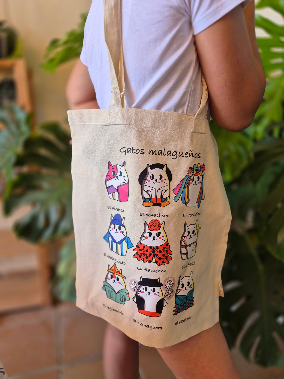 Tote Bag Gatos Malagueños