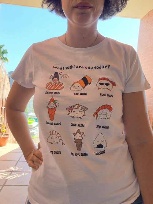 Camiseta sushi