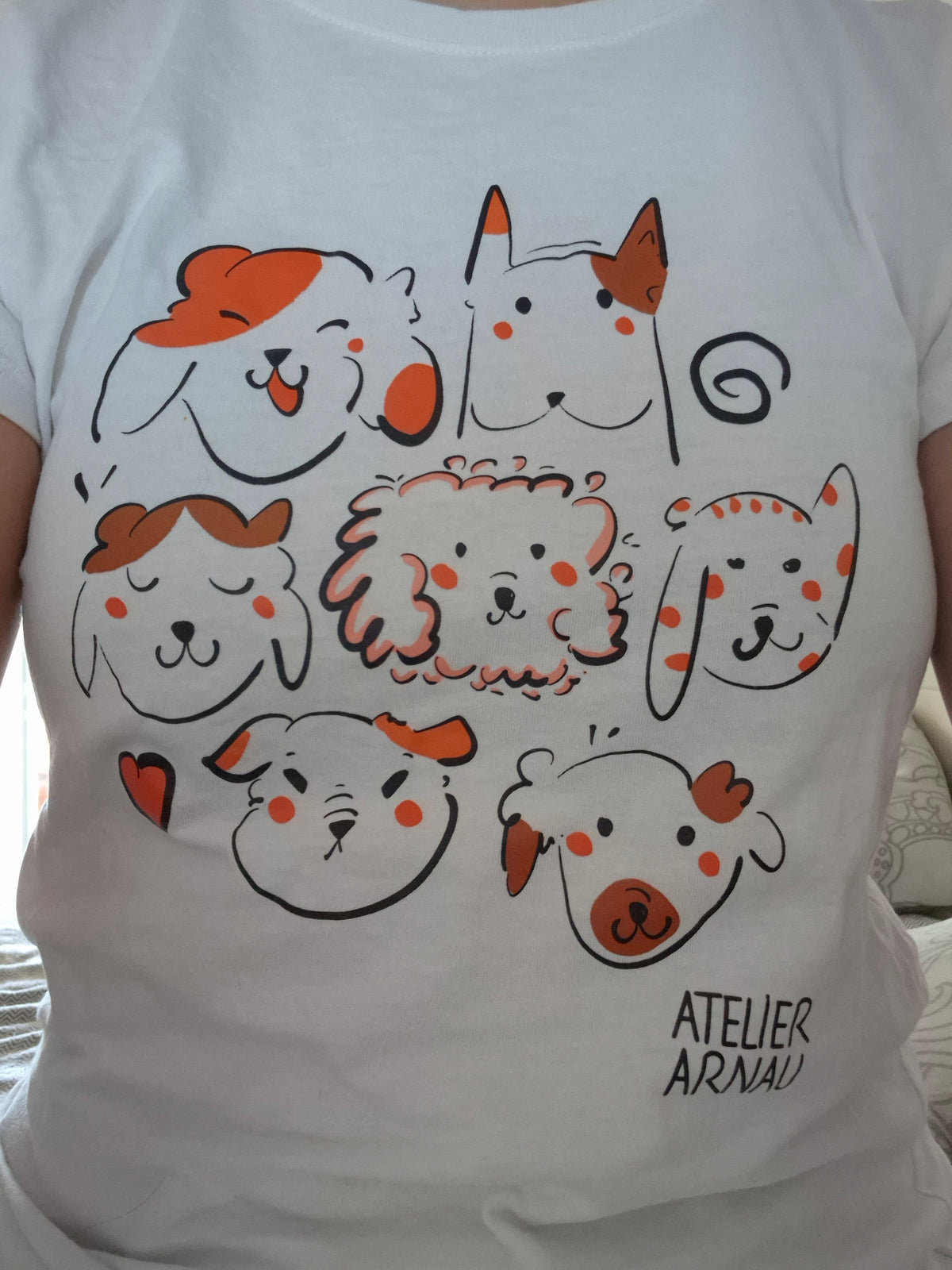 Camiseta perritos