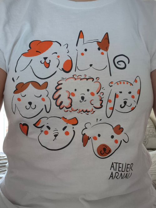 Camiseta perritos